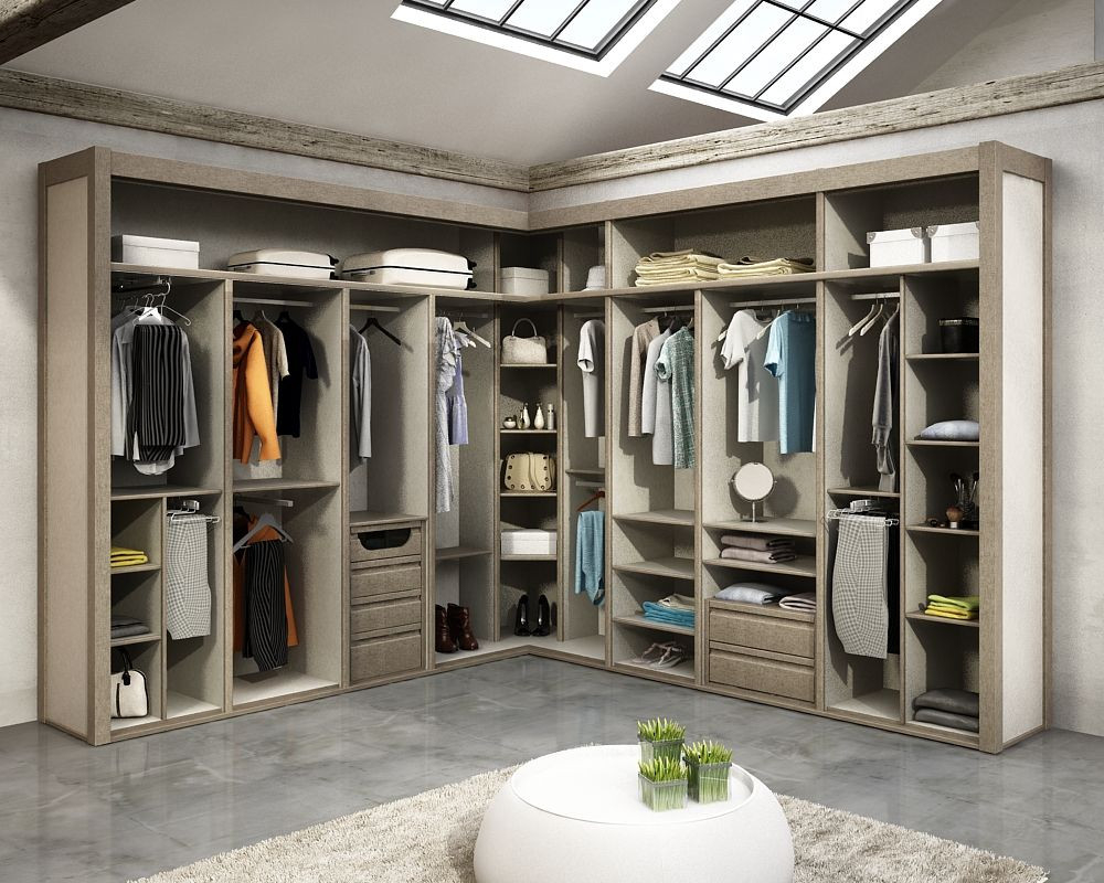 9 Begehbare Kleiderschränke, Die Luxus In Euer Zuhause Bringen with Kleiderschrank L Form