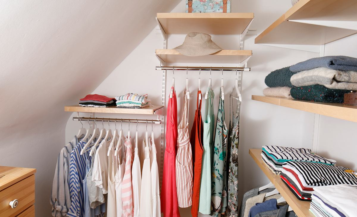 Ankleidezimmer | Selbst.de throughout Offener Kleiderschrank Selber Bauen