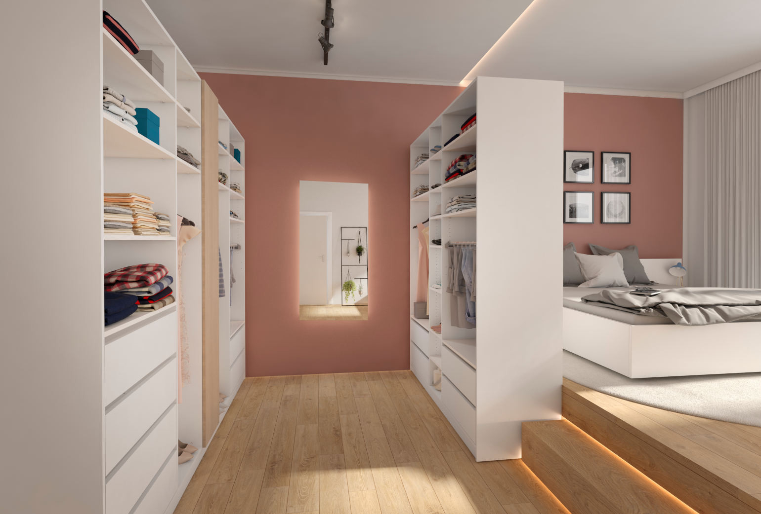 Begehbarer Kleiderschrank: Alle Tipps &amp; Vorteile | Deinschrank.de for Einbau Kleiderschrank