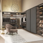 Benutzerdefiniert Luxuriöser Kleiderschrank Aus Melamin In L Form For Kleiderschrank L Form