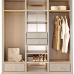 Casa Padrino Luxus Kleiderschrank Beige 200 X 60 X H. 230 Cm – Offener  Schlafzimmer Schrank – Schlafzimmer Möbel – Hotel Möbel – Luxus Möbel –  Luxus With Regard To Kleiderschrank Beige