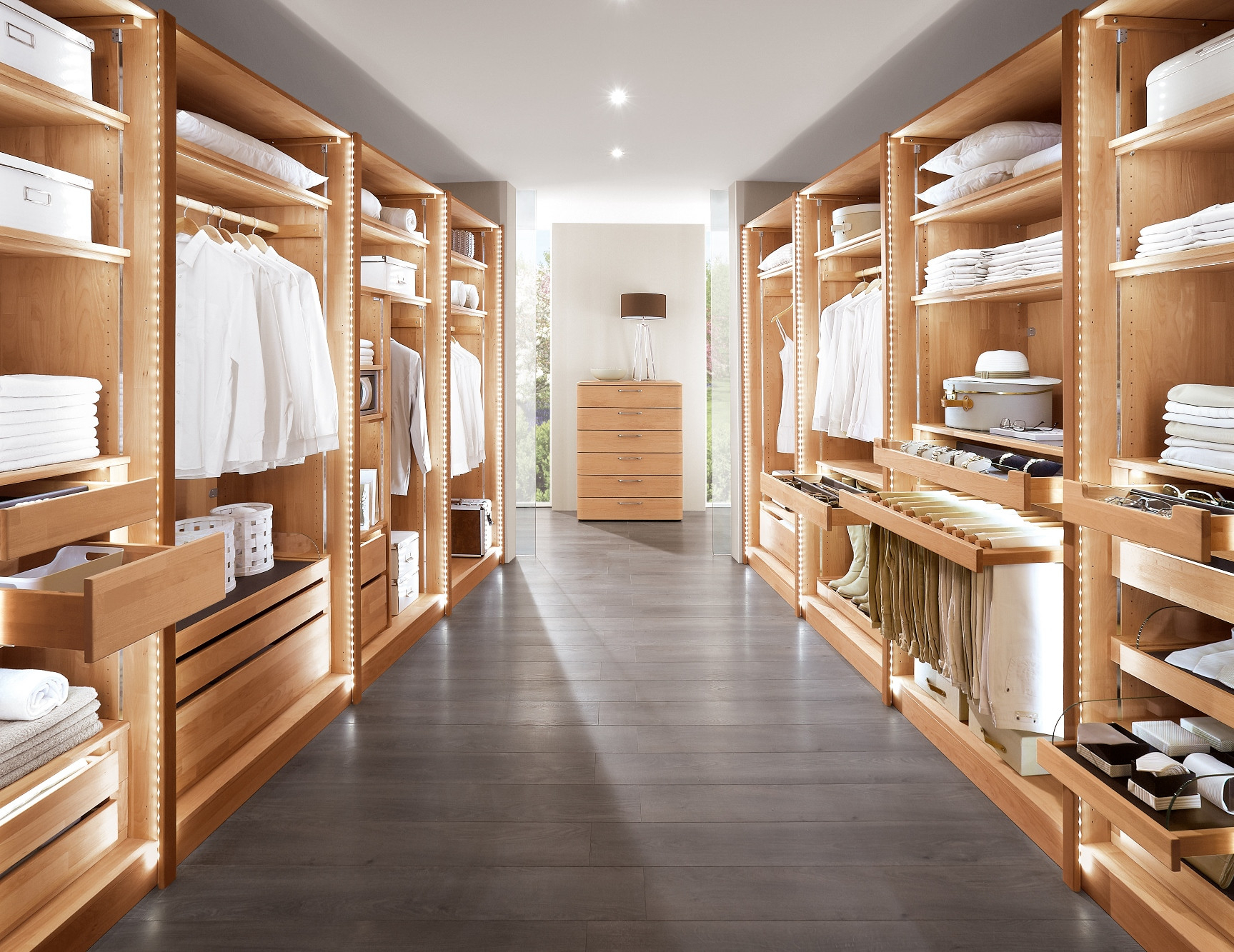 Casa Premium Begehbarer Kleiderschrank - Betten Kraft Within Begehbarer Kleiderschrank System