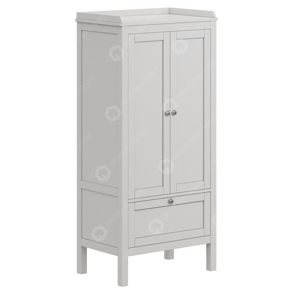 ᐉ Garderobe Ikea Sundvik 3D-Modell🔥 - Gc 4749 inside Sundvik Kleiderschrank