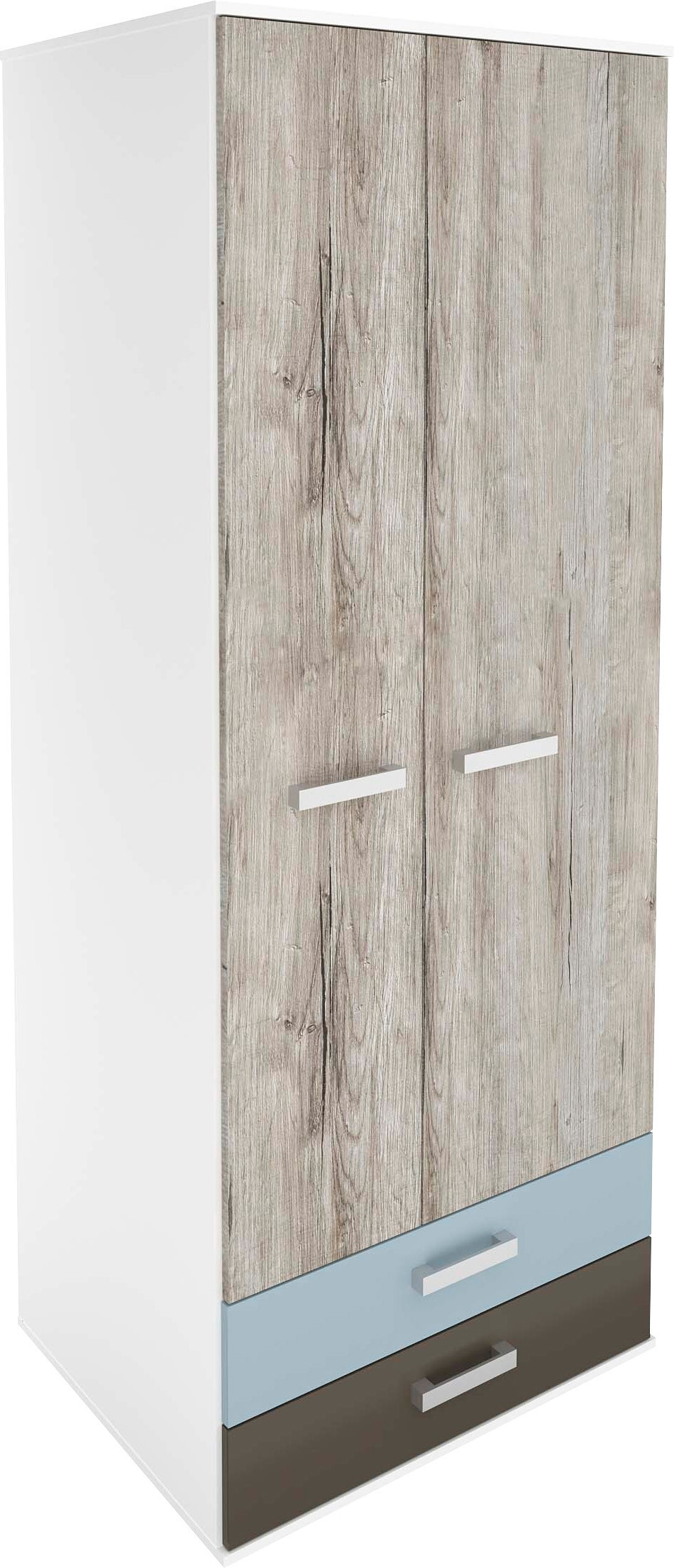 Fmd Kleiderschrank »Nona«, Breite 75,6 Cm | Baur throughout Kleiderschrank 75 Cm Breit