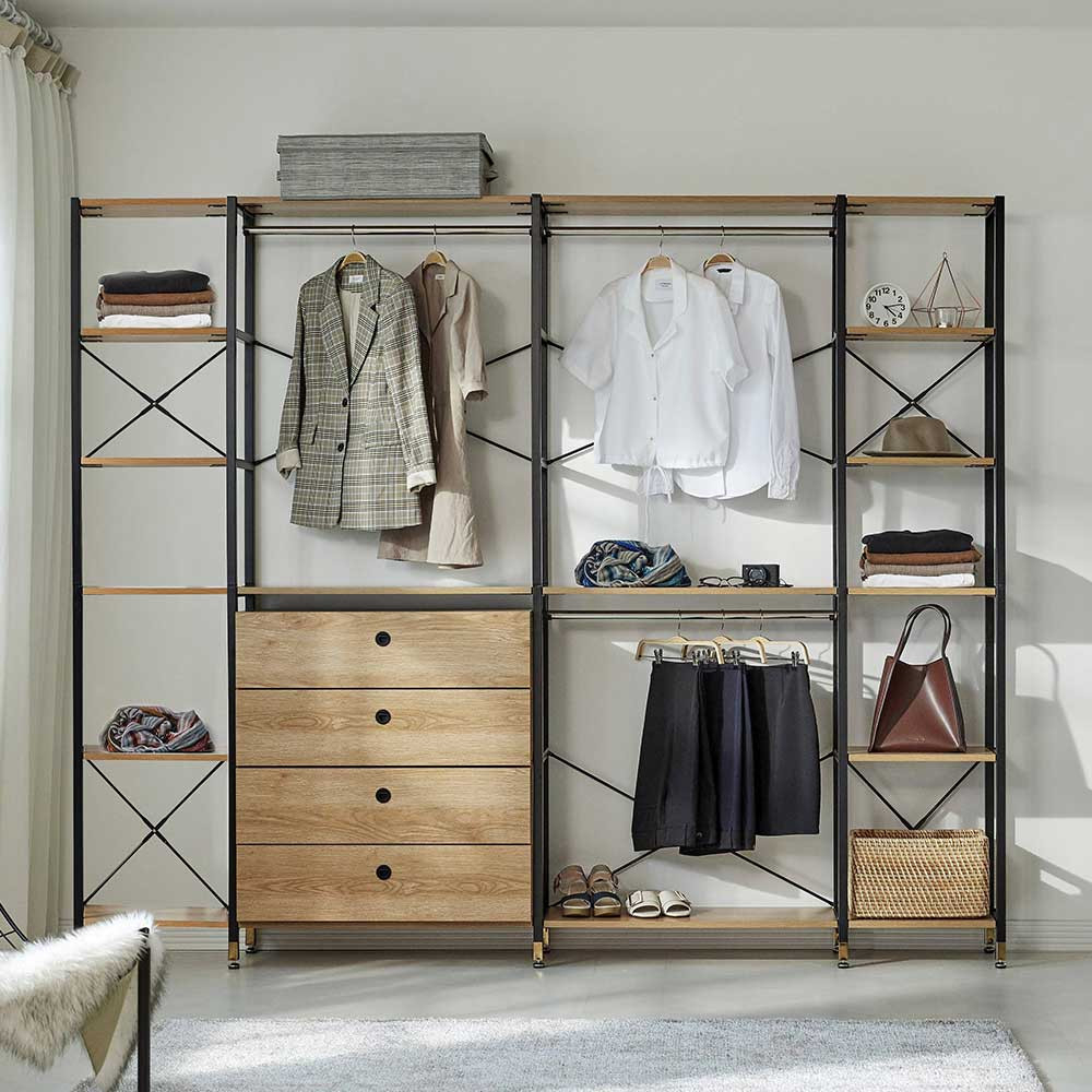 Garderobe Regal System - Begehbarer Kleiderschrank - Wanisha within Kleiderschrank Systeme