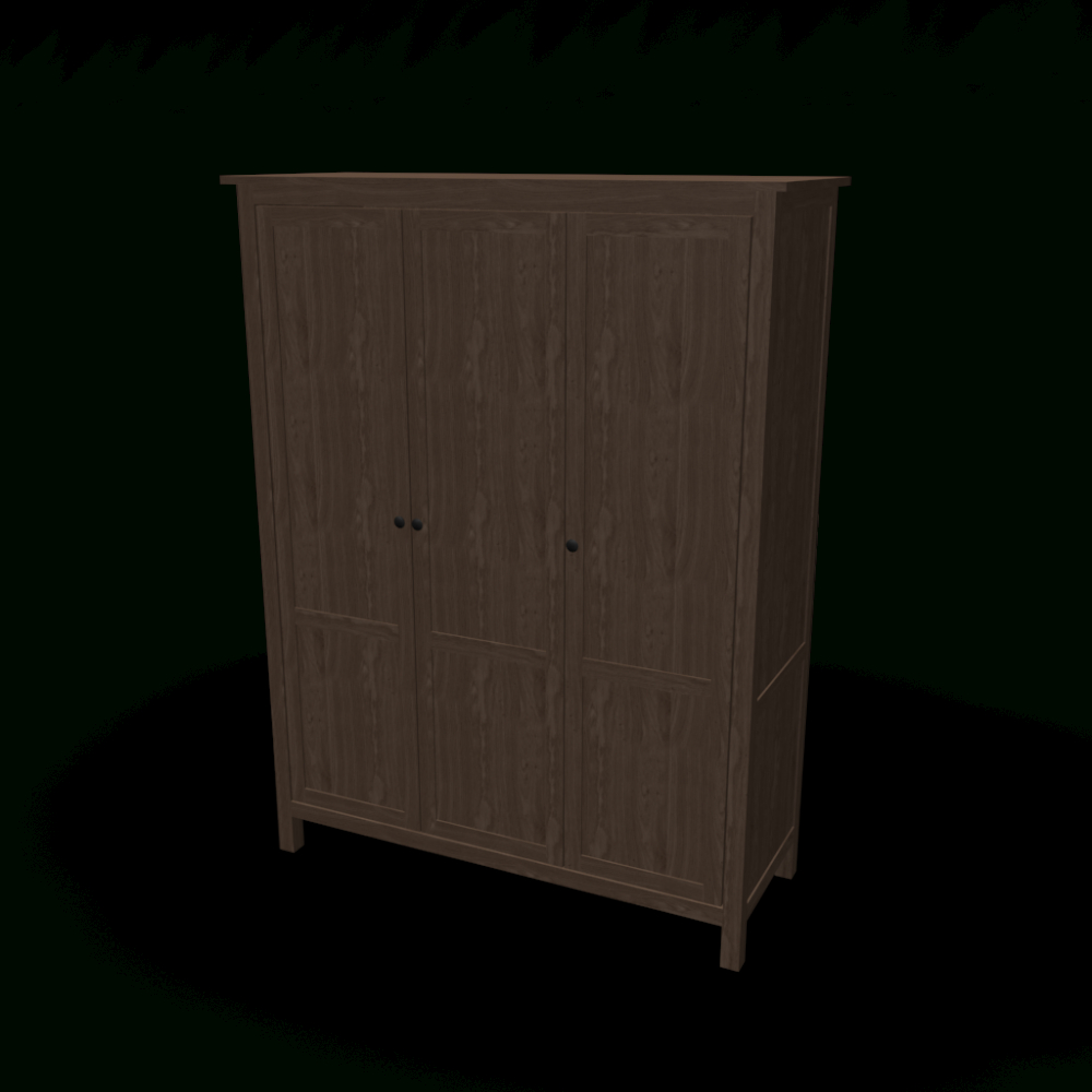 Hemnes Kleiderschrank 3-Türig - Einrichten &amp; Planen In 3D with regard to Ikea Hemnes Kleiderschrank 3 Türig