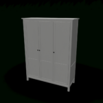 Hemnes Kleiderschrank 3-Türig - Einrichten & Planen In 3D with regard to Ikea Hemnes Kleiderschrank 3 Türig