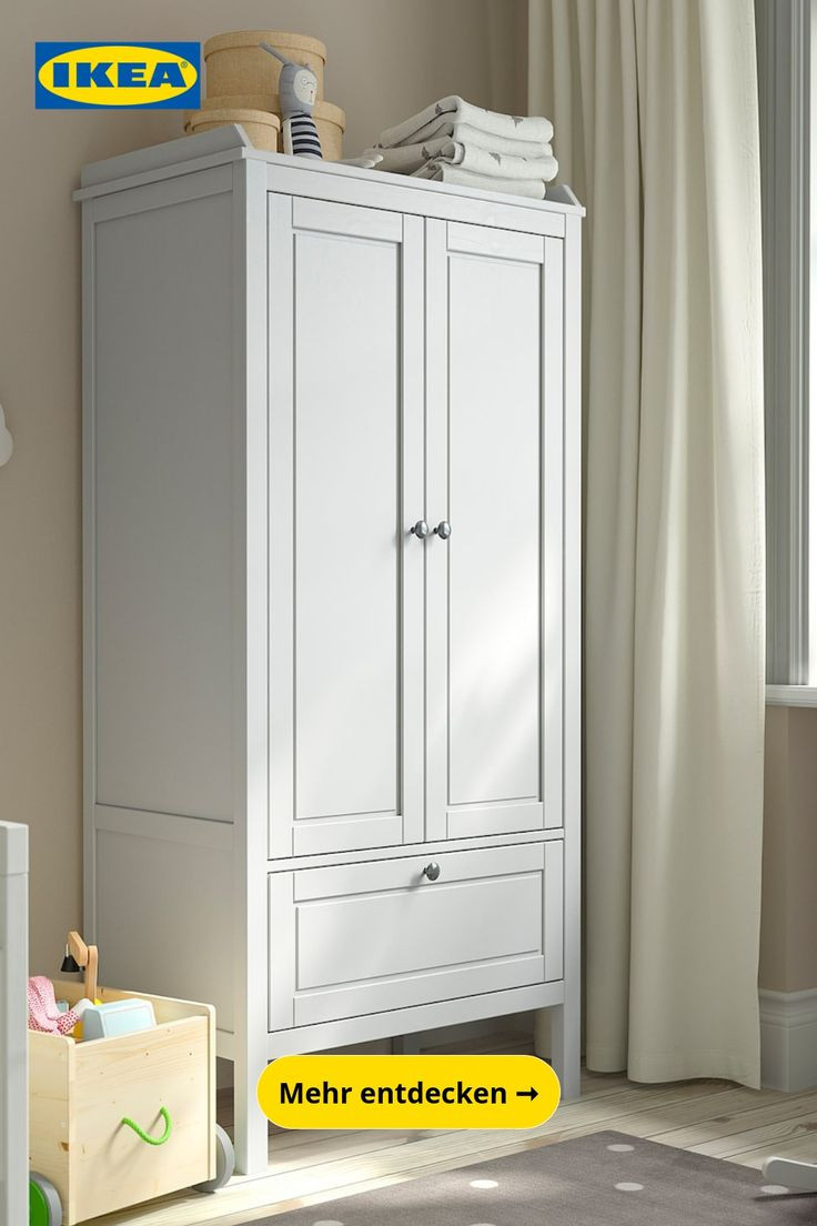 Ikea - Sundvik Kleiderschrank, Grau, Breite: 80 Cm within Sundvik Kleiderschrank