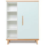 Kleiderschrank 120 Cm 1 Türig Nado Retro Buche Mint | Wookids.de For Kleiderschrank 120 Hoch