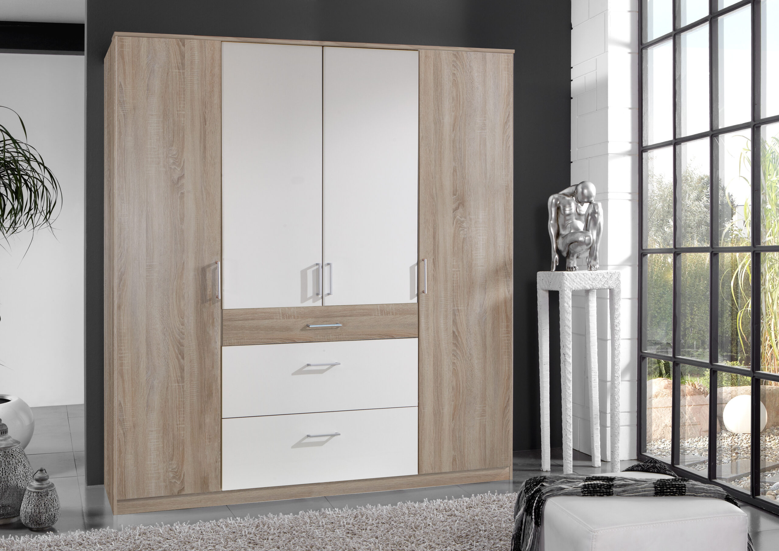 Kleiderschrank 180 Cm Breit Kaufen | Günstig Online Bestellen within Kleiderschrank 180 Hoch