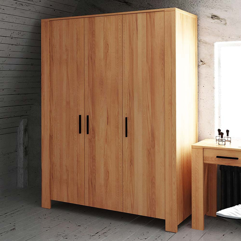 Kleiderschrank Barvuda Aus Kernbuche Massiv Geölt with Kleiderschrank Buche Massiv
