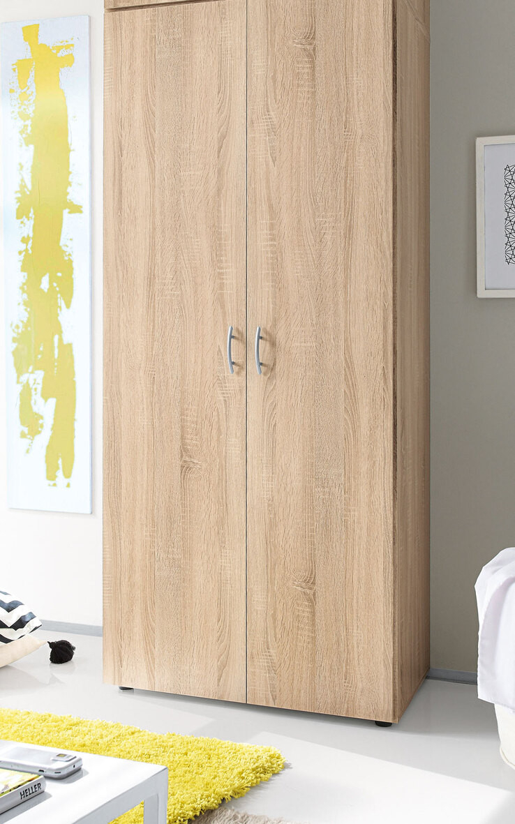 Kleiderschrank Base X Eiche Sonoma Dekor Nachbildung Ca. 80 X 170 with regard to Kleiderschrank Möbel Boss