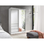Kleiderschrank Etotti 140 Pertaining To Kleiderschrank 140 Cm Breit