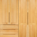 Kleiderschrank Massiv 4 Türig ✓ | Naturmöbel Manufaktur Inside Kleiderschrank Buche Massiv