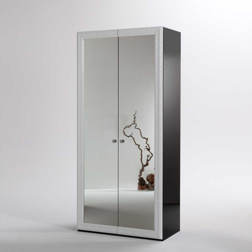 Kleiderschrank Voko Mit Spiegelfront within Kleiderschrank Spiegelfront