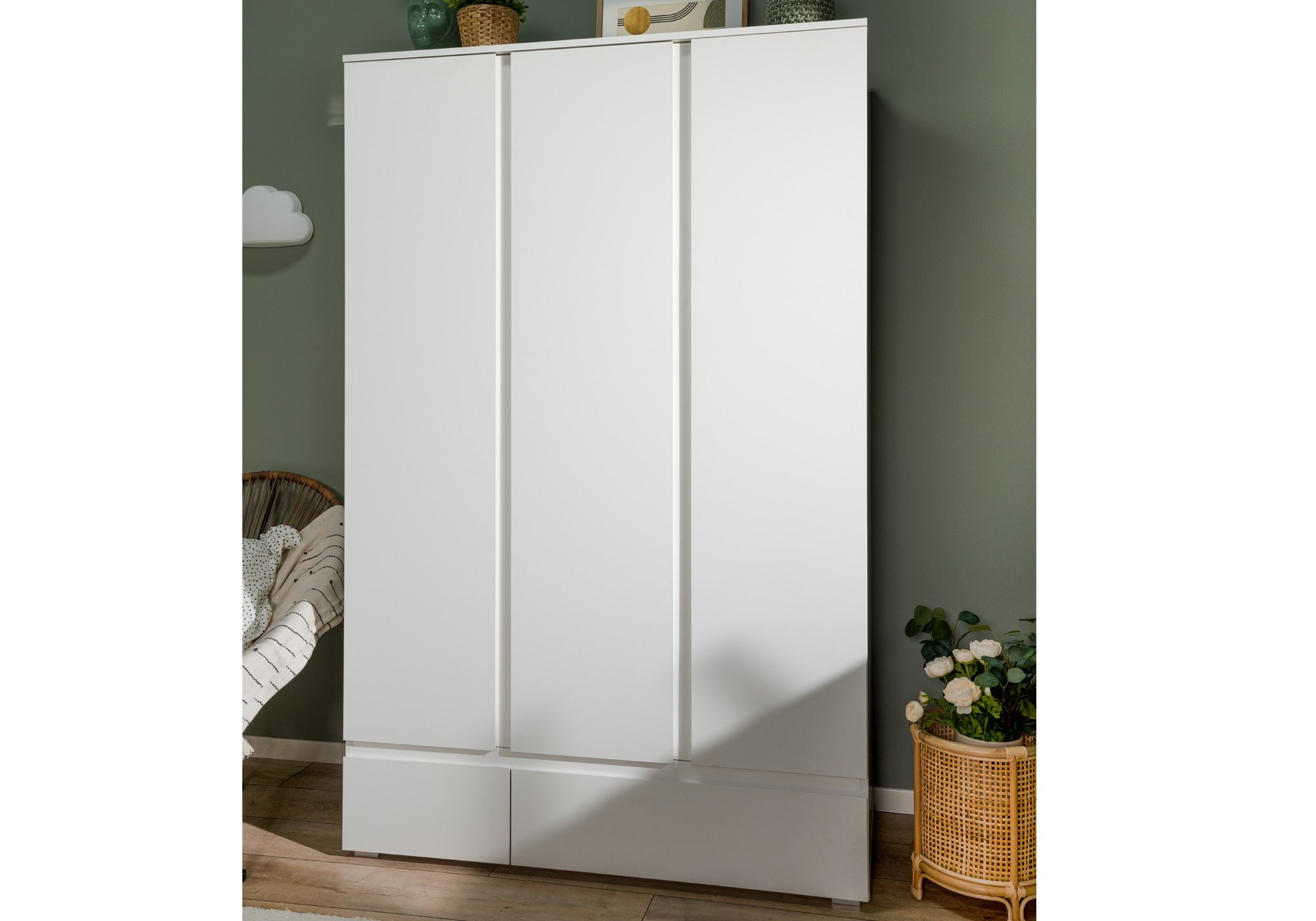 Kleiderschrank Weiß 120 Cm - Image in Kleiderschrank 120 Cm Breit