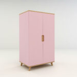 Kleiner Kleiderschrank Mit Zwei Fronten Colorland Von Colorland Pertaining To Kleiner Kleiderschrank