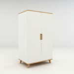Kleiner Kleiderschrank Mit Zwei Fronten Colorland Von Colorland Regarding Kleiner Kleiderschrank