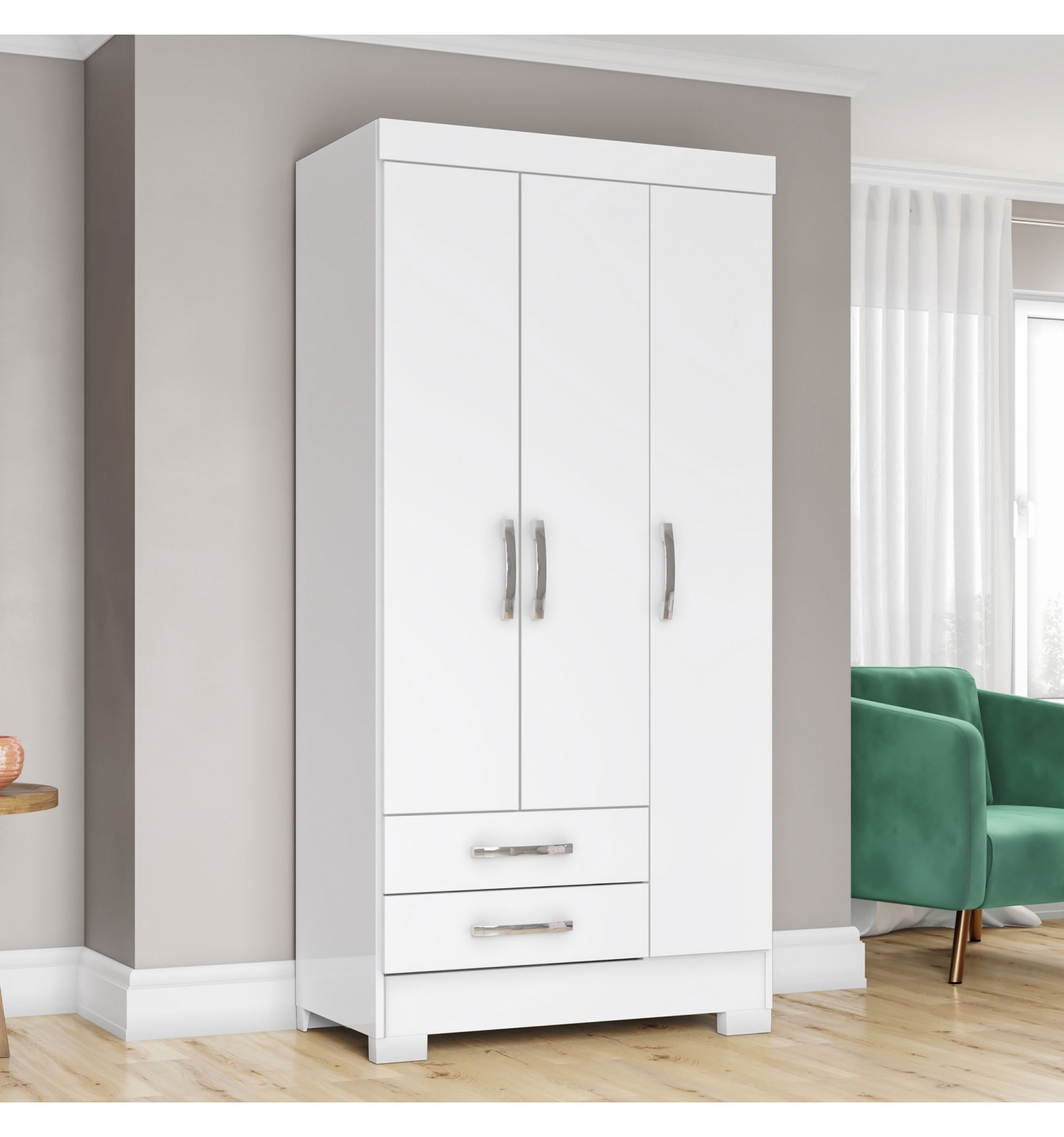 Kleiner Kleiderschrank Von 80 Cm Mit Schubladen Und Regalen with Kleiner Kleiderschrank