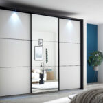 Krona Von Schlafkontor Trendline – Schrank Modern Weiß/ Anthrazit Mit  Spiegel With Regard To Moderner Kleiderschrank