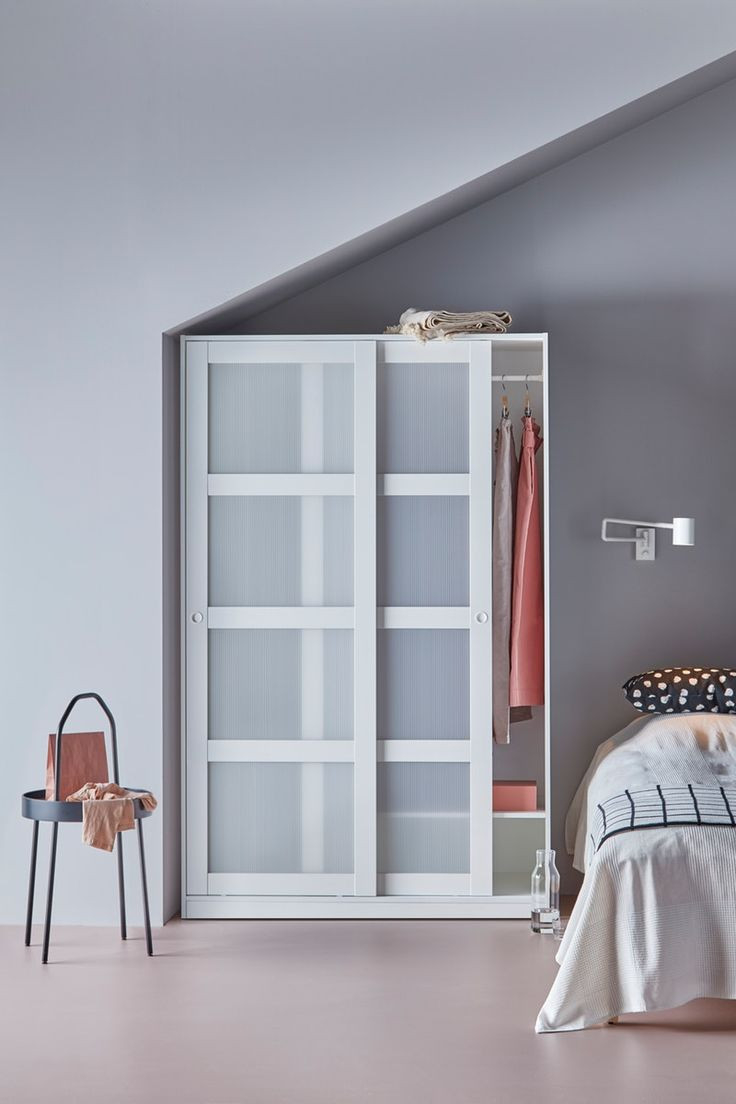Kvikne Kleiderschrank Mit 2 Schiebetüren, Weiß, 120X190 Cm within Ikea Kleiderschrank Klein