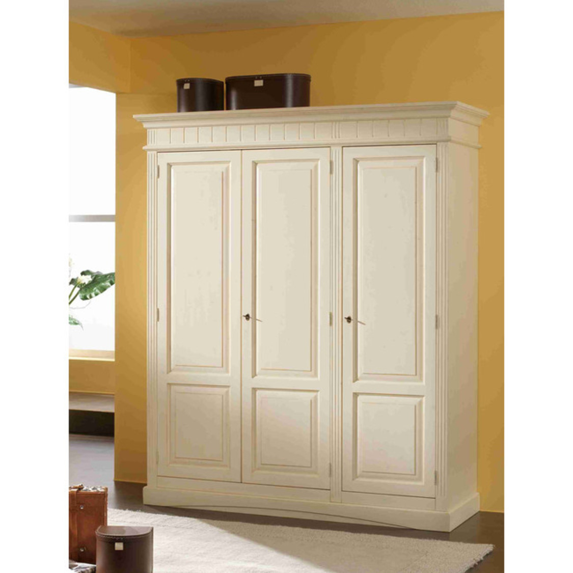 Landhaus Kleiderschrank Gradel Lara 170X201X60 Cm pertaining to Kleiderschrank Landhaus