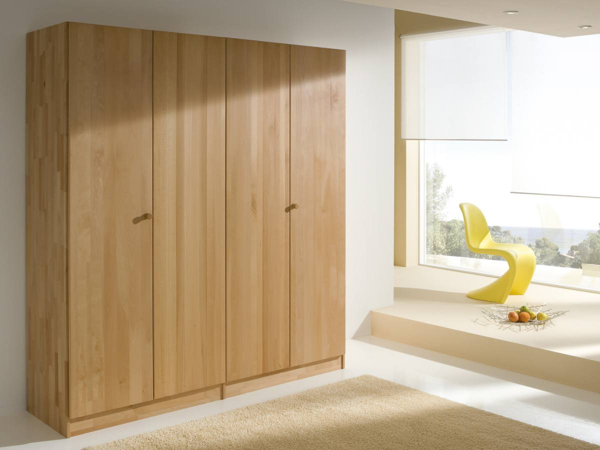 Massivholzkleiderschrank inside Real Kleiderschrank