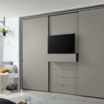 Media Multi Schlafzimmerschrank Mit Tv Fach B 280 Cm Pertaining To Kleiderschrank 280 Cm Breit