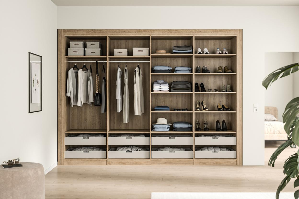 Moderner Kleiderschrank Von Holzverarbeitung Lübbers In Essen throughout Moderner Kleiderschrank