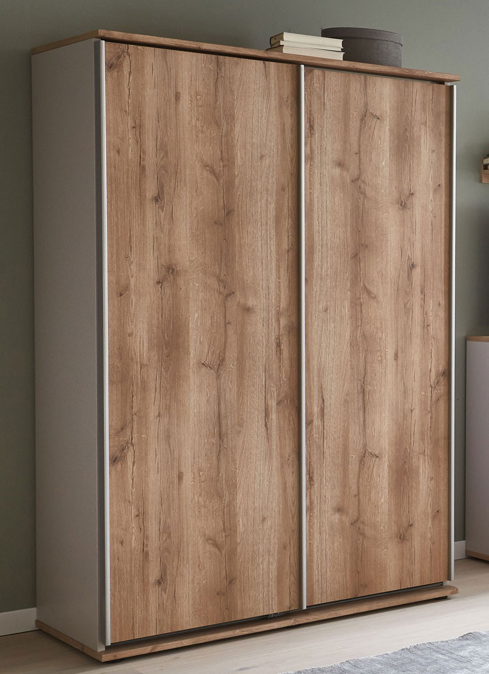 New York Schwebetürenschrank 2-Türig | Möbelmeile24 with regard to Kleiderschrank 125 Cm Breit