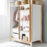 Rafa Kids Kleiderschrank H Kommode In Weiß Mit Schiebetüren Regarding Kleiderschrank Weiß  Knder