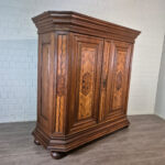 Schrank Kleiderschrank Barock 1780 Eiche Nussbaum With Kleiderschrank Gebraucht