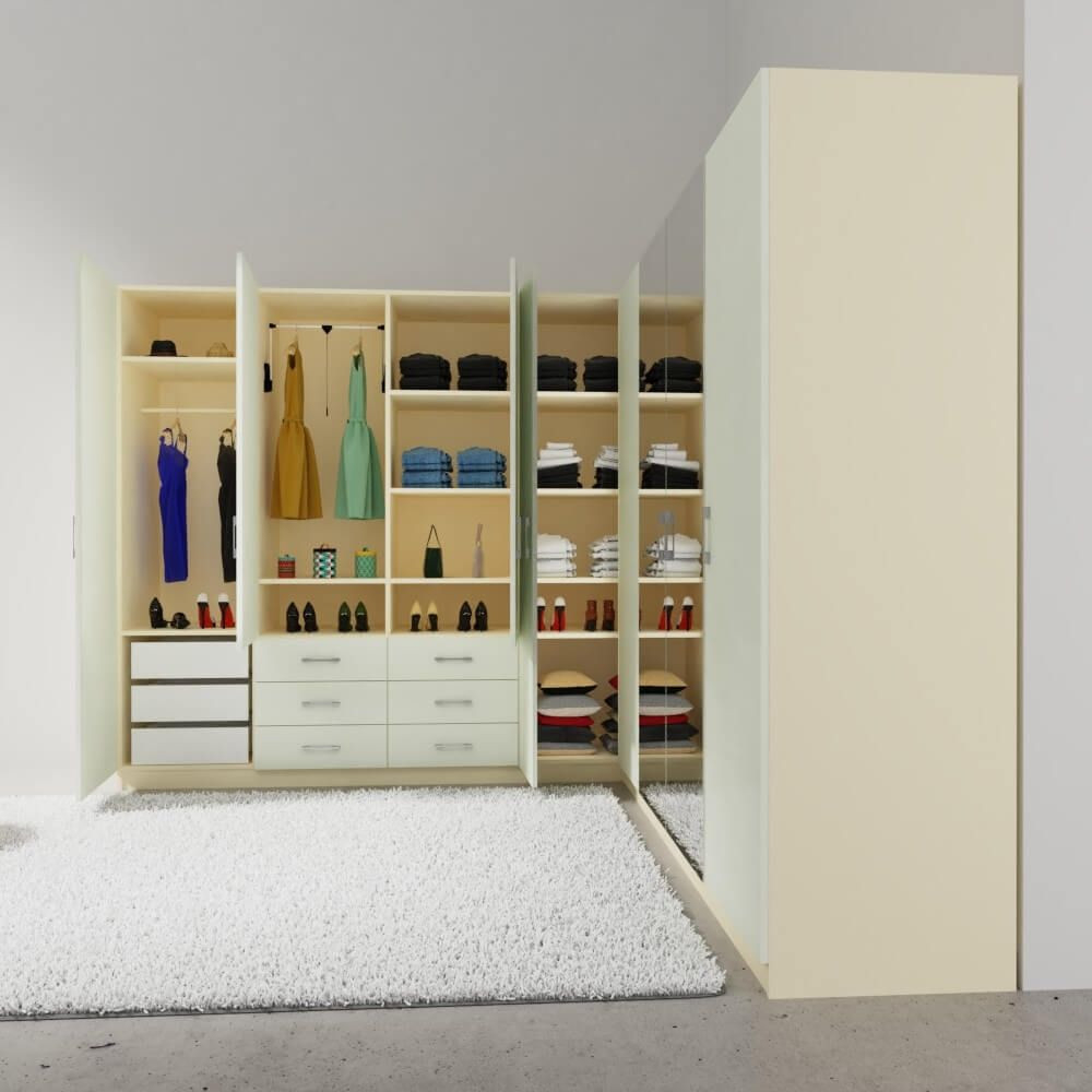 Schrank Selber Gestalten &amp; Nach Maß Bestellen | Schrankplaner.de regarding Kleiderschrank Gestalten