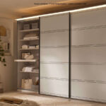 Sonate Prato Glas Kleiderschrank B280 Cm | Möbelmeile24 Regarding Kleiderschrank 280 Cm Breit