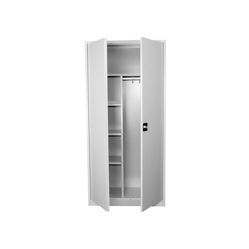 Stahl Kleider- Wäscheschrank 180 Cm Hoch within Kleiderschrank 180 Hoch