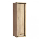 Xavier Xv-19 Eintüriger Kleiderschrank | Lieferung Kostenlos inside Kleiner Kleiderschrank